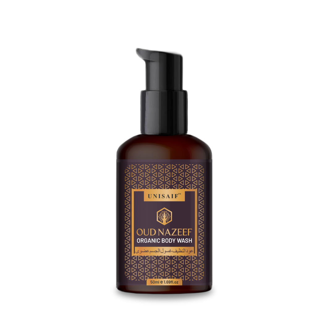Oud Nazeef Organic Body wash 50ml