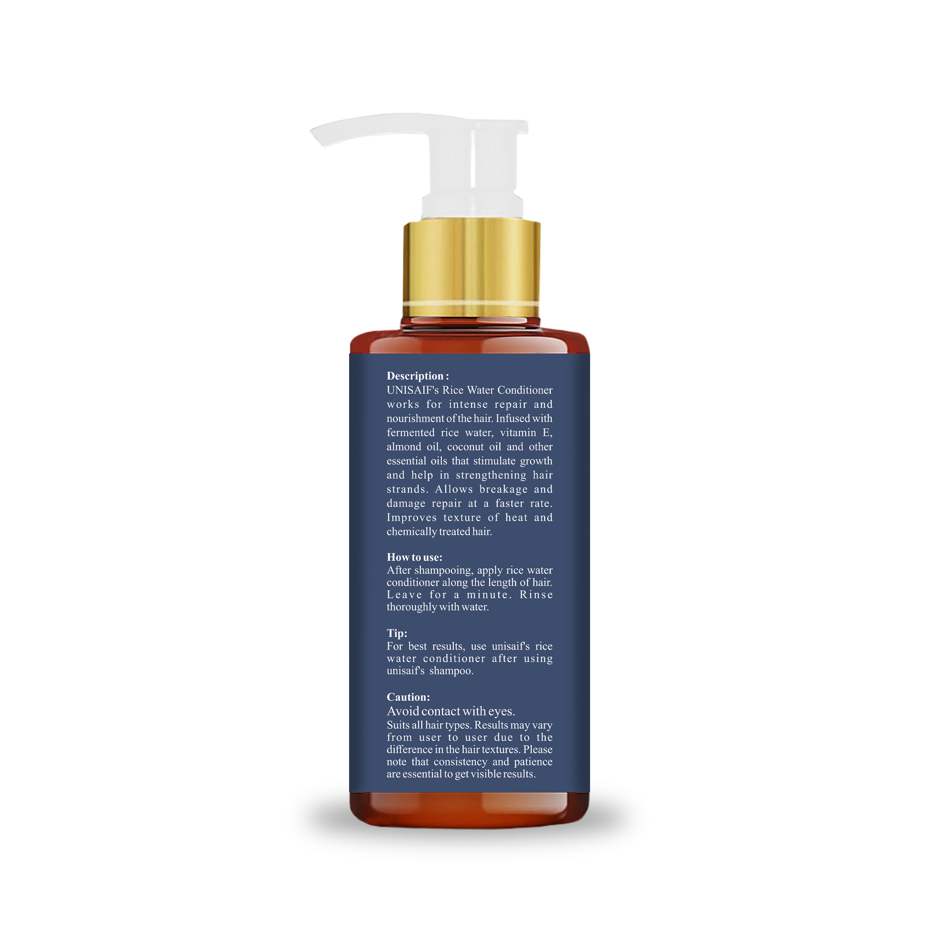 Fermented Rice Water Conditioner (100ml) Improves Shine & Texture | NO SULPHATE| NO PARABEN| NO SILICON