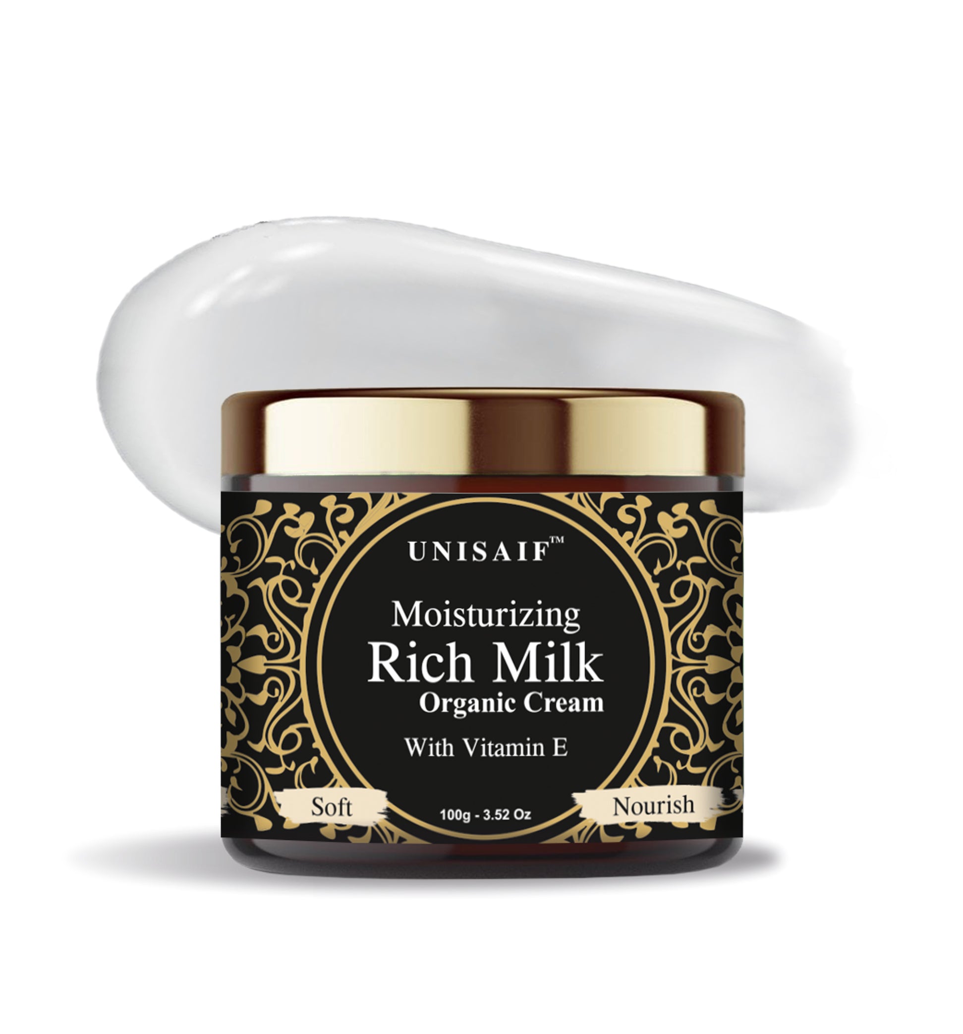 Rich Milk Sheabutter Moisturizing Cream (100g) With Vitamin E | Boost Hydration| Smooth Skin| Reduce Dryness & Inflammation