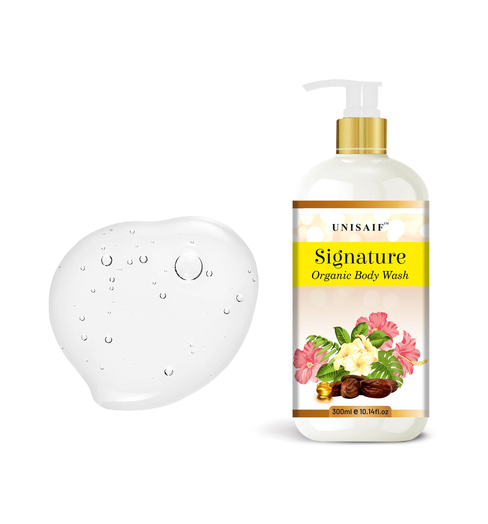Signature Organic Body Wash (300ml) | Sulphate & Paraben Free| Skin Friendly| Optimum PH| Nourishing