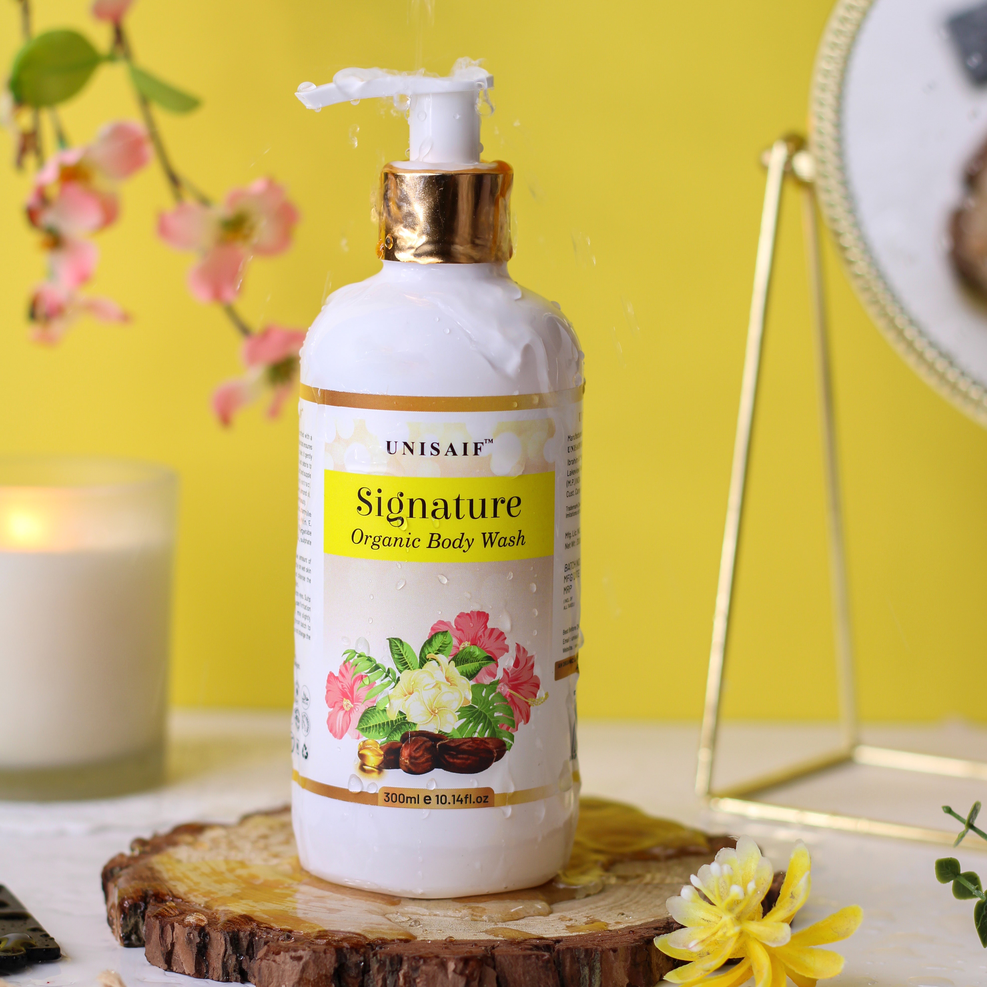 Signature Organic Body Wash (300ml) | Sulphate & Paraben Free| Skin Friendly| Optimum PH| Nourishing