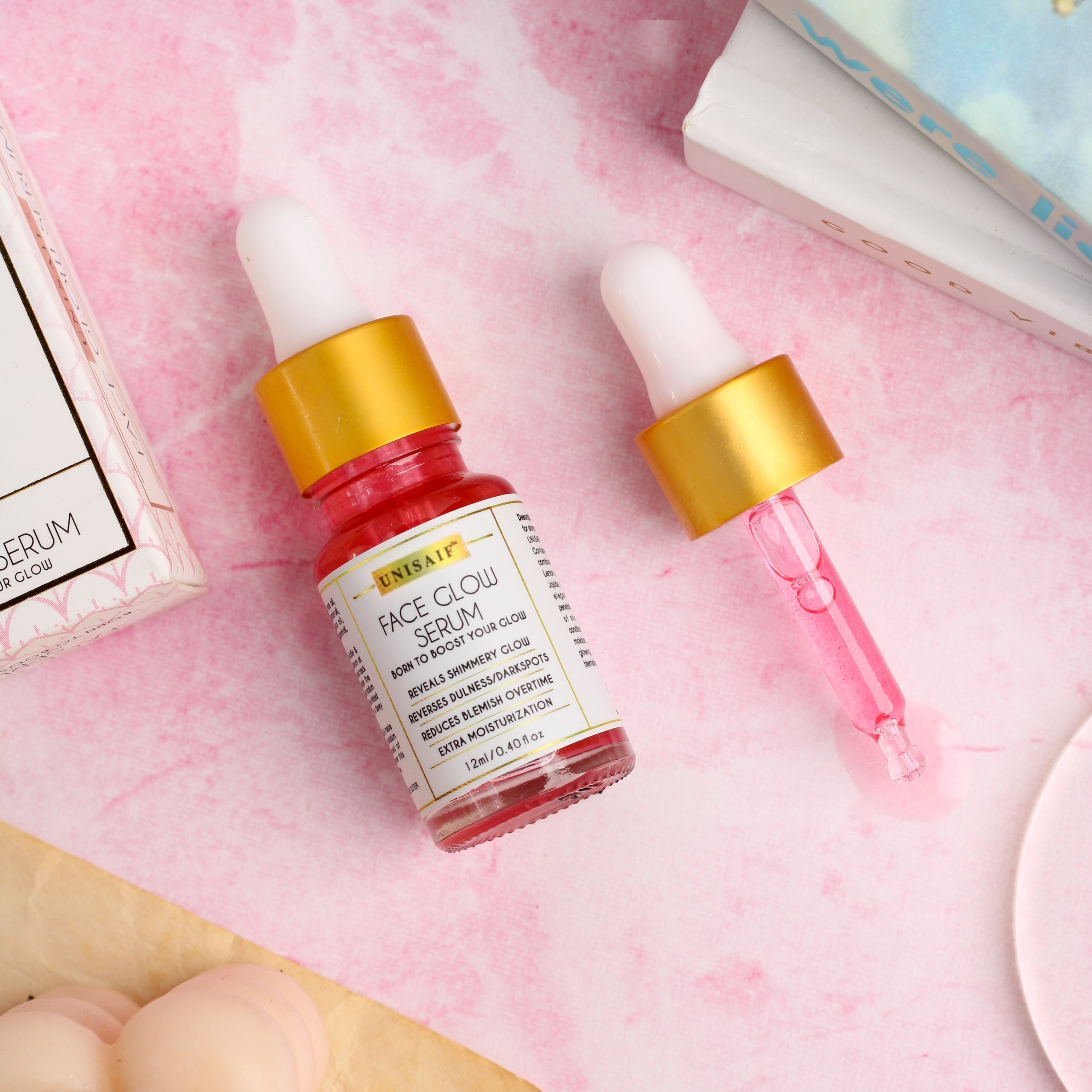 Face Glow Serum (12ml) With Rosehip Oil | Natural Glow| Radiance| Moisturization