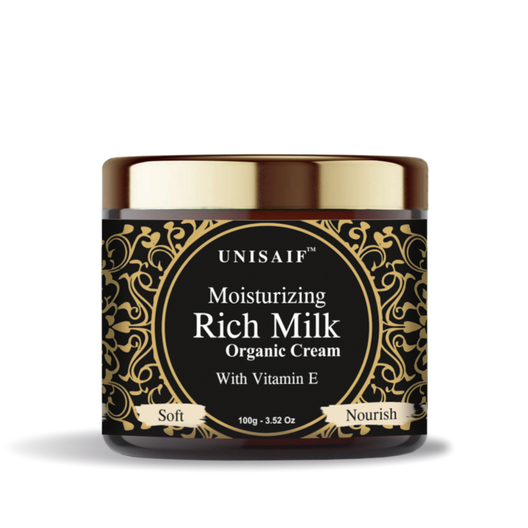 Rich Milk Sheabutter Moisturizing Cream (100g) With Vitamin E | Boost Hydration| Smooth Skin| Reduce Dryness & Inflammation