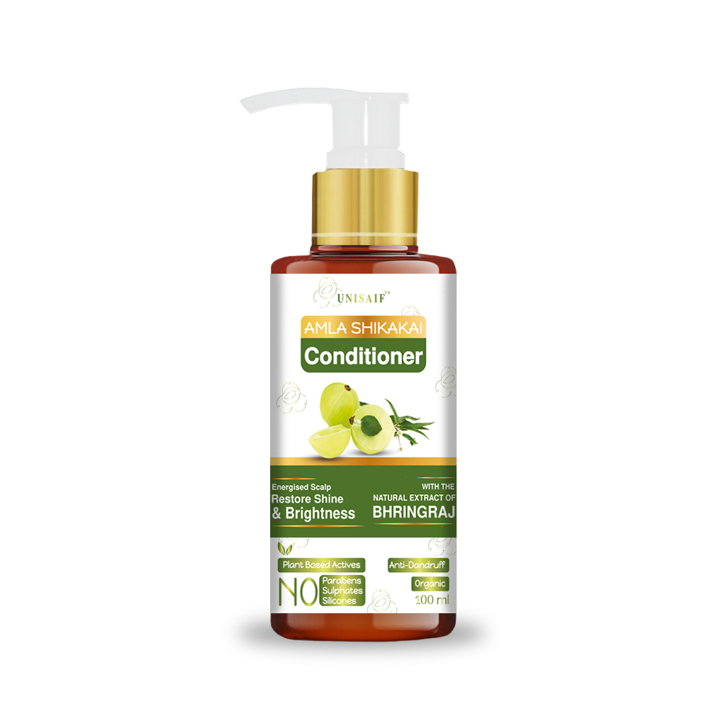 Amla Shikakai Conditioner (100ml) For Hairfall/Dandruff Improves Shine & Texture | NO SULPHATE| NO PARABEN| NO SILICON
