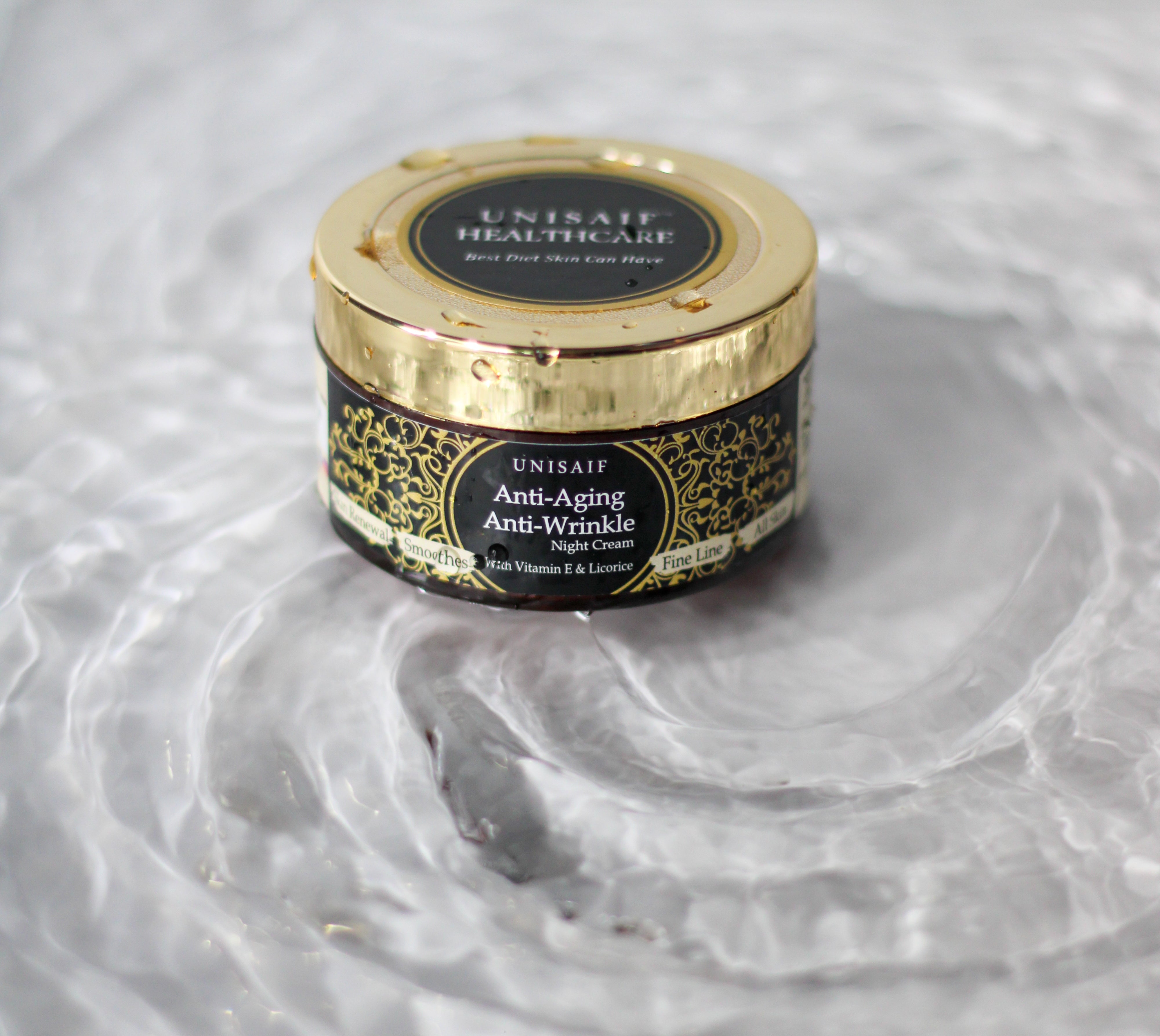 Anti-Aging/Anti-Wrinkle Organic Night Cream (50g) With Rosemary Extract | Wrinkle & Fine Line Reduction| Damage Repair| Skin Renewal