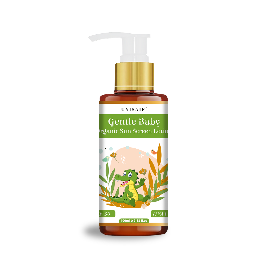 Gentle Baby Organic Sunscreen Lotion 100ml Unisaif