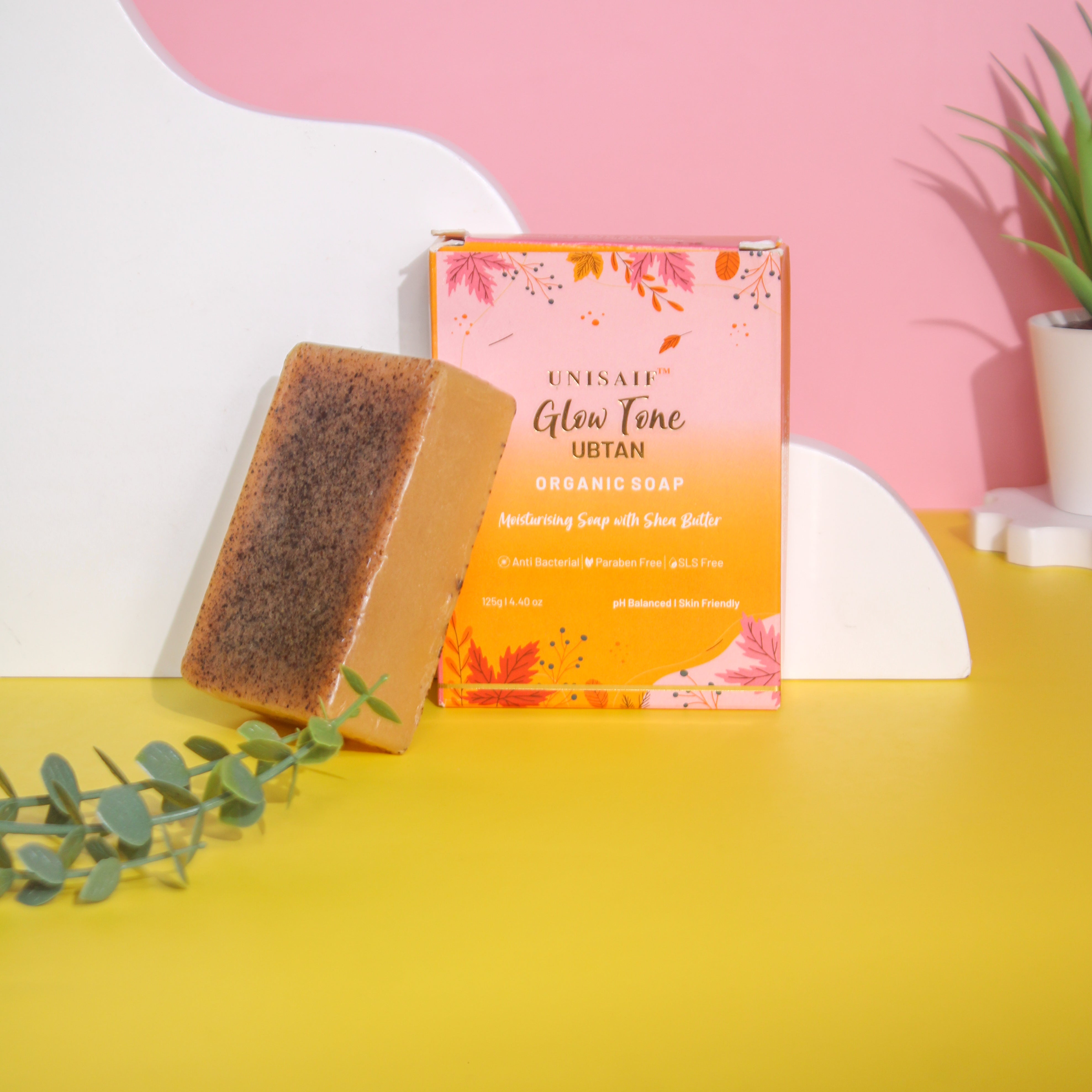 Glow Tone Ubtan Organic Soap 125g (pack of 2)