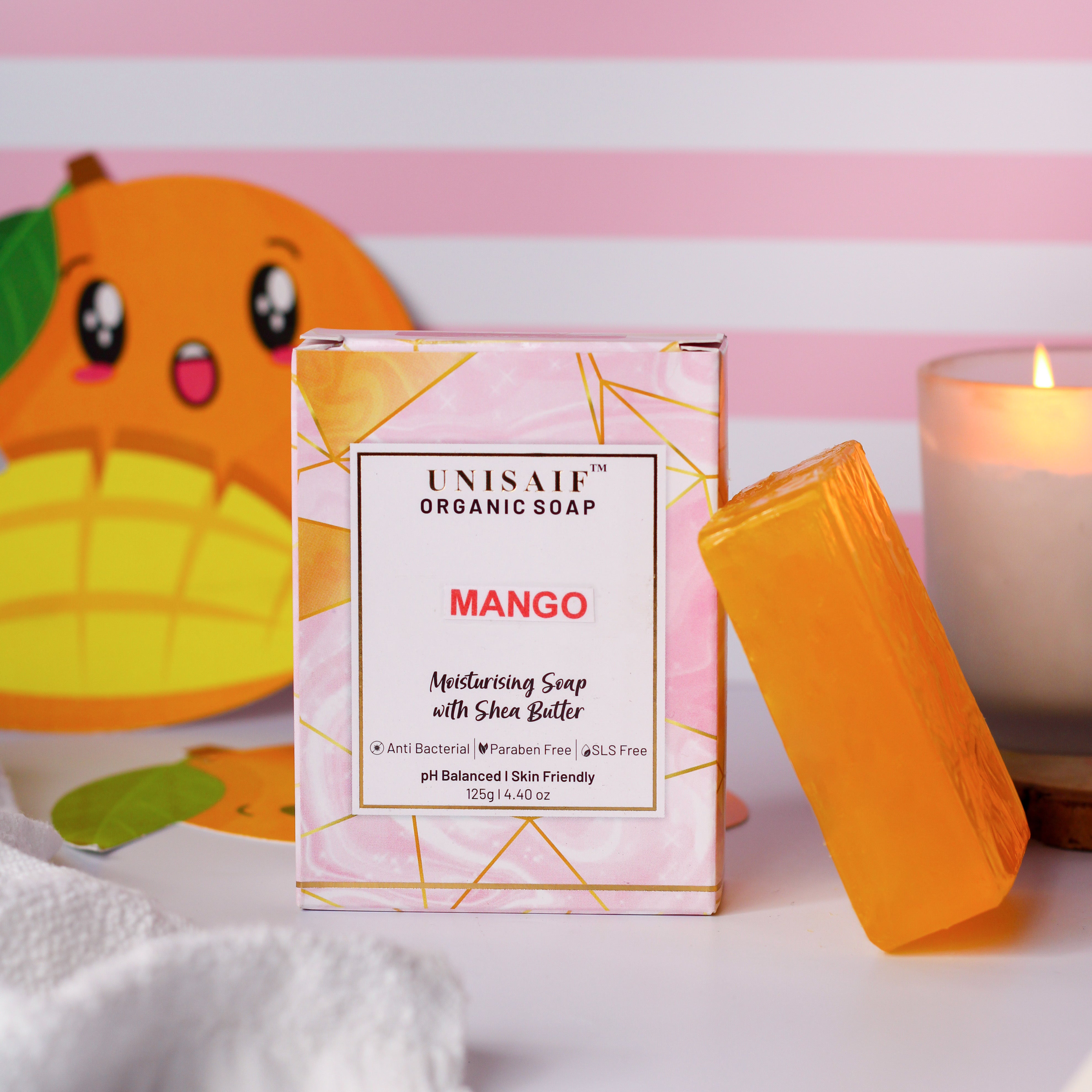 Mango Organic Soap 125 each