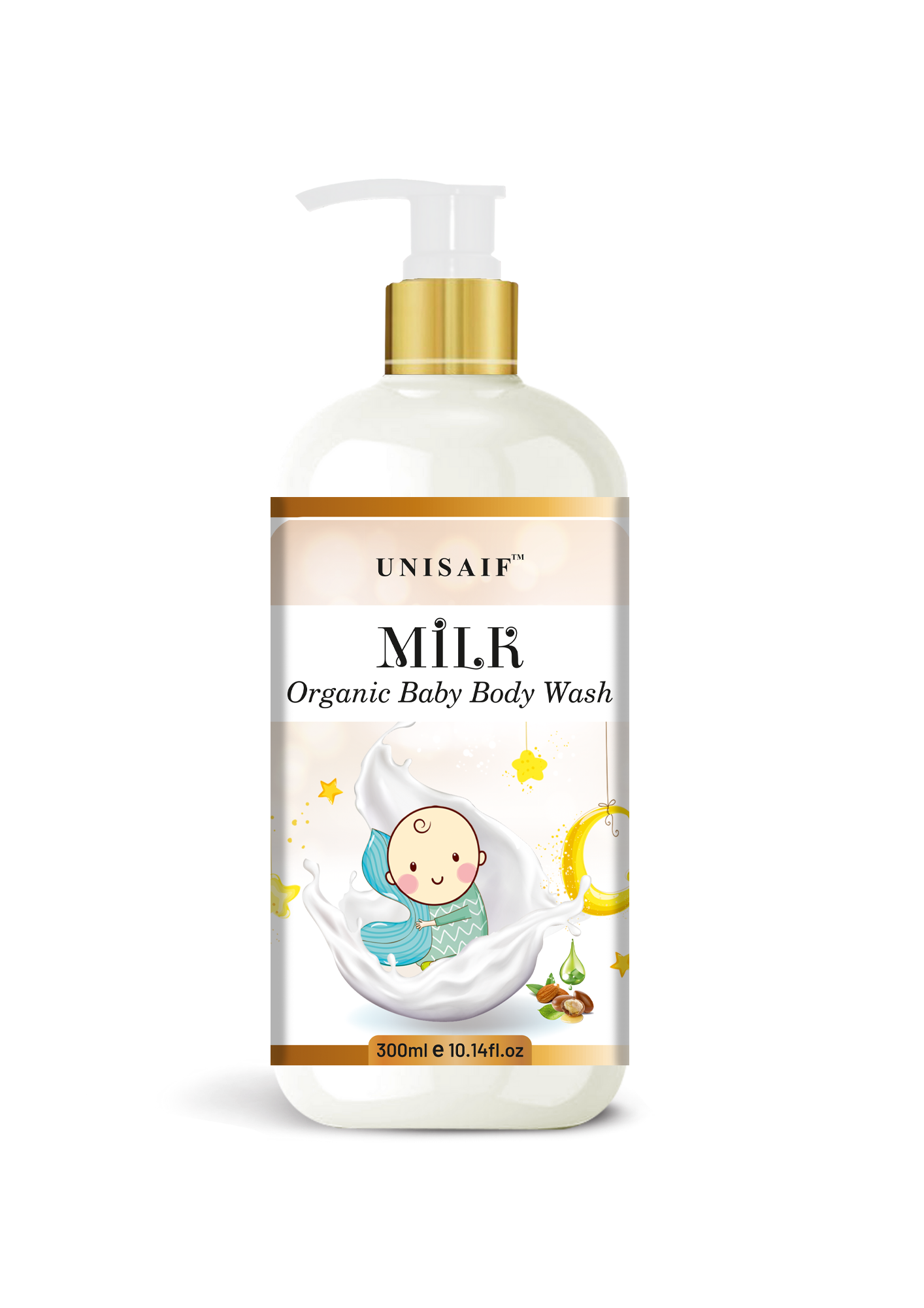 Natural baby online body wash