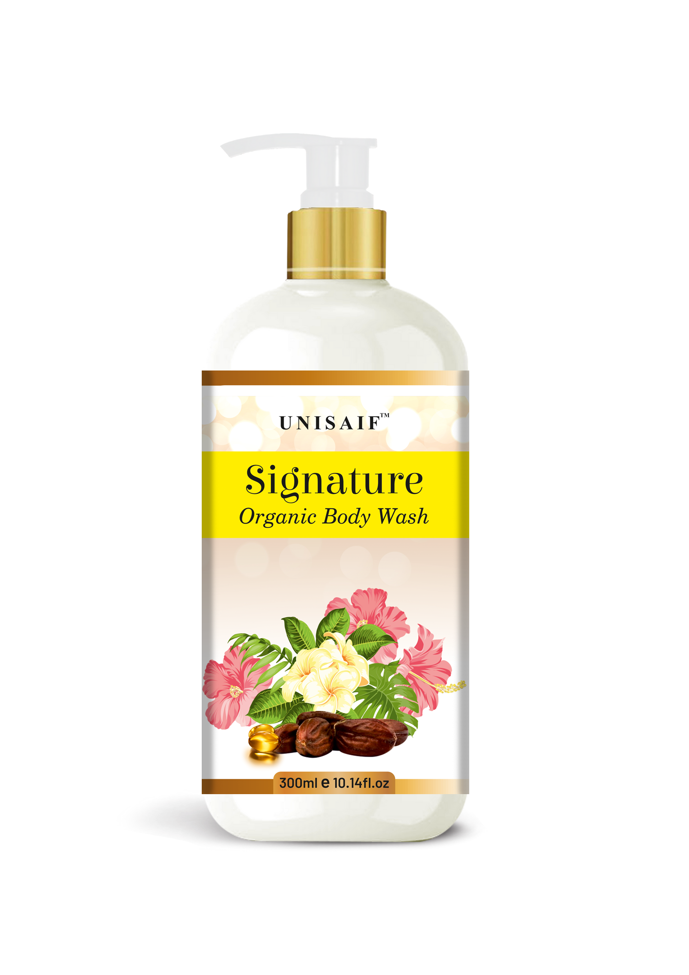 Signature Organic Body Wash (300ml) | Sulphate & Paraben Free| Skin Friendly| Optimum PH| Nourishing