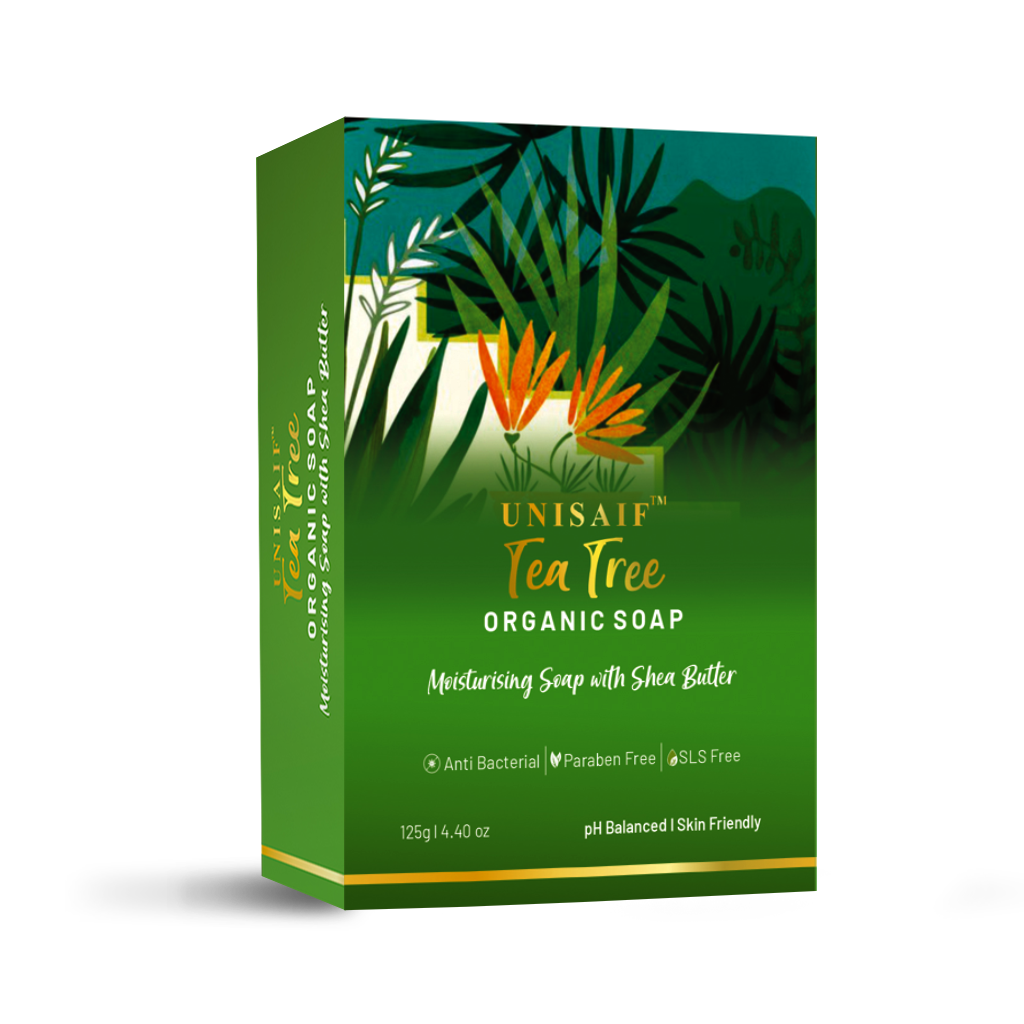 Tea Tree Organic Soap 125g (Pack of 2)