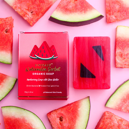 Watermelon Sorbet Organic Soap 125g (pack of 2)