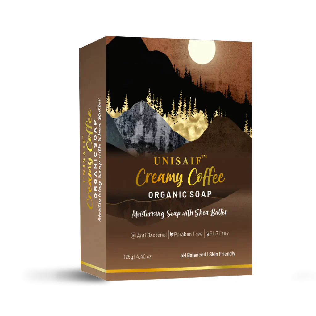 Creamy Coffee Organic Soap (pack of 2)