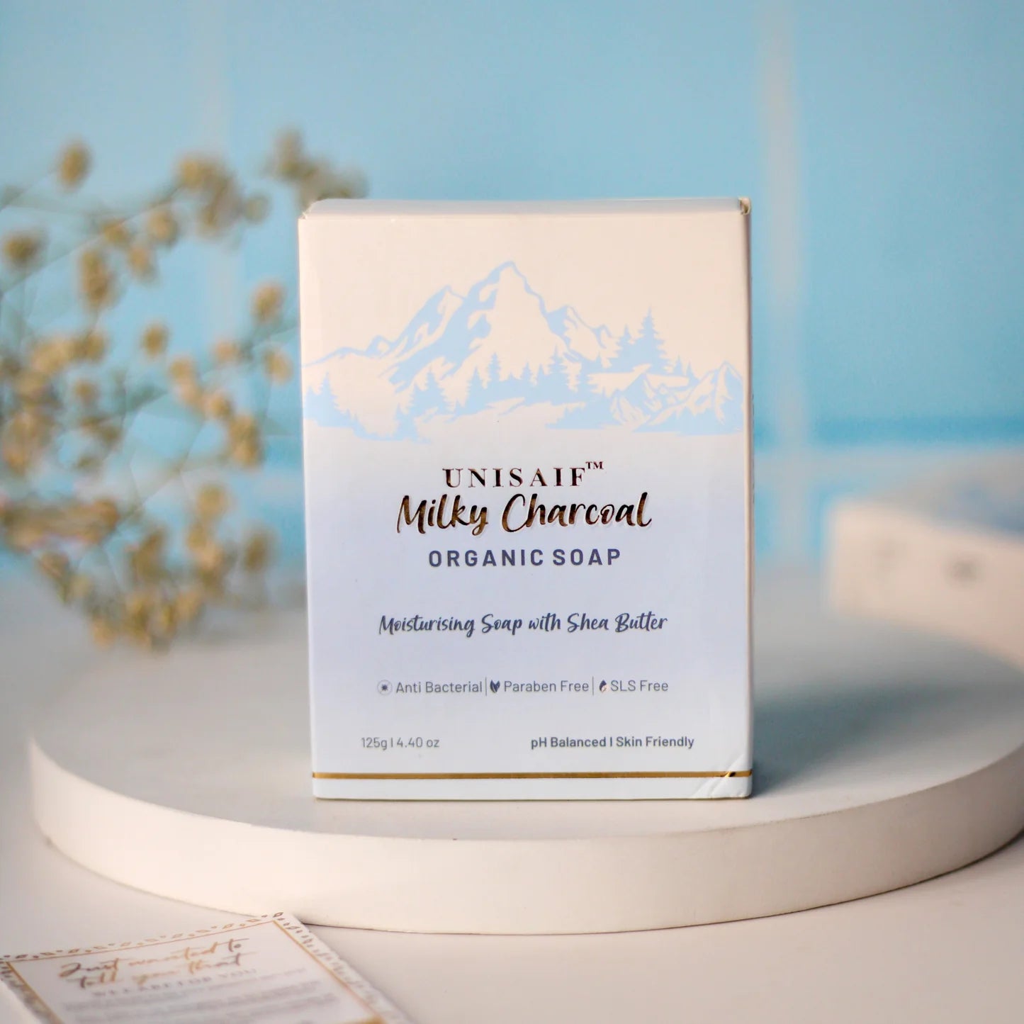 Milky Charcoal Soap 125g (pack of 2)