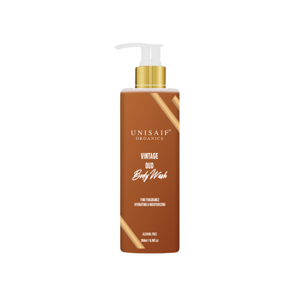 Vintage Oud Perfume Body Wash 200ml