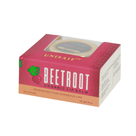 Beetroot Organic Butter Lip Balm (8g) Gorgeous Lips | 100% Natural | Mineral Oil Free
