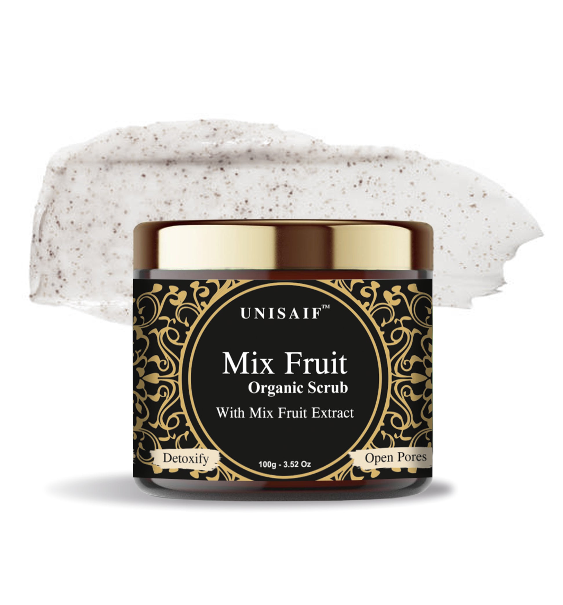 Mix Fruit Organic Scrub (100g) For Skin Toning |Detoxifying |Open pores |Exfoliating