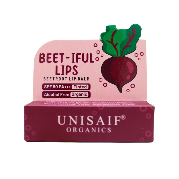 Beetroot Organic Lip Balm (5g) SPF 50 PA+++ Alcohol Free