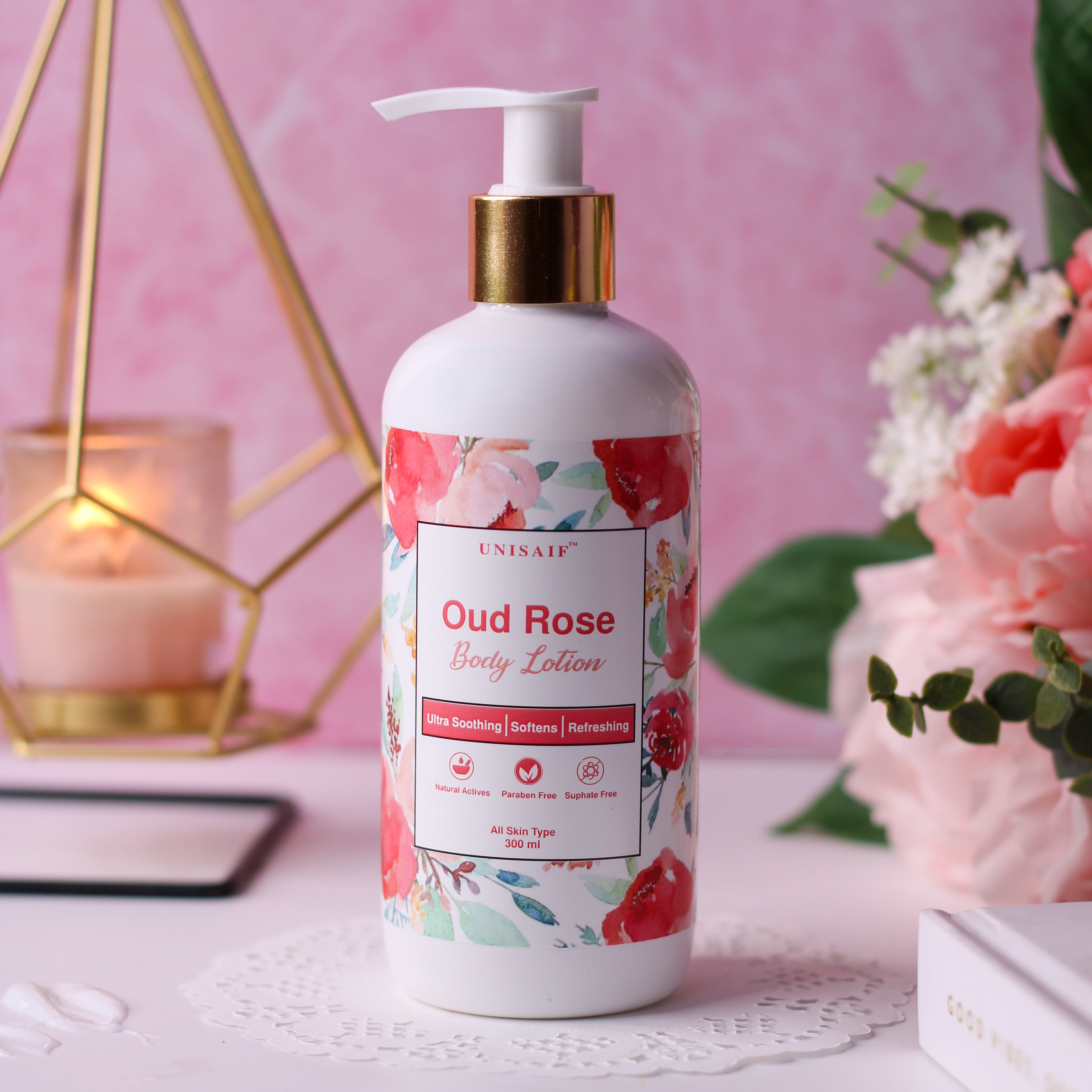 Oud Rose Luxury Body Lotion 300ml