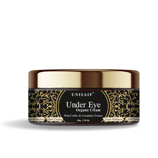 Under Eye Organic Cream (50g) With Vitamin E & Licorice For |Under Eye Pigmentation| Dark Circles| Puffiness| Cellular Repair| Rejuvination