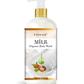 Milk Organic Body Wash (300ml) | Sulphate & Paraben Free| Skin Friendly| Optimum PH| Nourishing